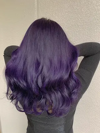 セミロング カラー 💎赤み消しカラー 特化型デザイナー💎のヘアスタイル
