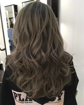 ロング カラー TOPSTYLIST 🇬🇧JIMMYのヘアスタイル