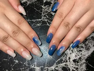 セミロング ネイル ✴︎ Delightのネイルデザイン