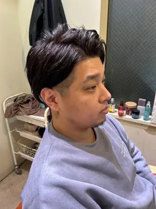 ショート メンズ 久木原 ゆりのヘアスタイル