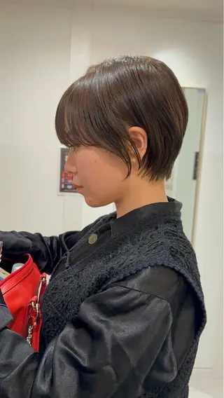 ショート 💎ケアブリーチ💎 艶カラー/ふうとのヘアスタイル