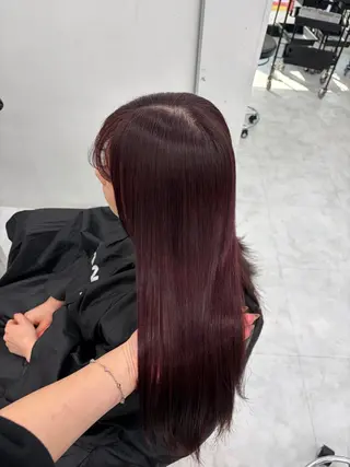 ロング カラー 透明感うる艶カラー 🤍MANAMIのヘアスタイル