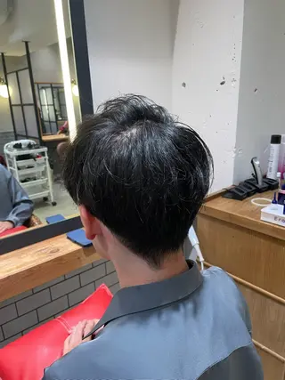 メンズ 透明感カラー/ カット🎀あつこ🎀のヘアスタイル