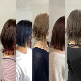 ミディアム カラー メンズ/ダブルカラー /パーマ/来栖慧💈のヘアスタイル