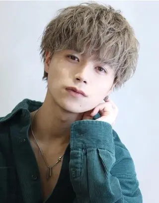 ショート パーマ、縮毛矯正特化 松本真那斗のヘアスタイル