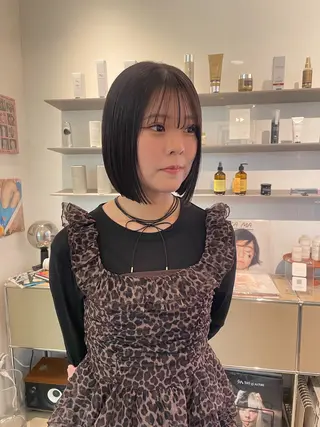 ショート HITOMI 福岡パーマのヘアスタイル