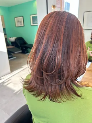 カラー 神山 大樹✂︎宇都宮江曽島のヘアスタイル