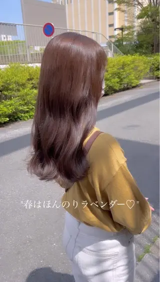 ロング 縮毛矯正/髪質改善/ HARUのヘアスタイル