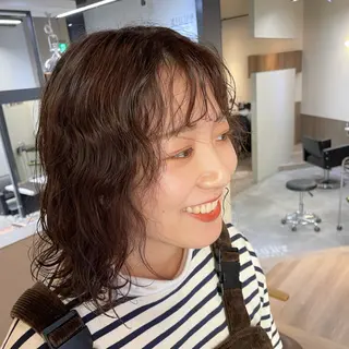 ミディアム 小村 敏司のヘアスタイル
