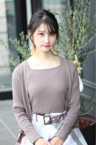 セミロング ヘアアレンジ 成松 勇治のヘアスタイル
