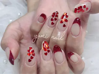 ネイル 𝐲𝐮𝐦𝐢🎀 長さ出しデザイン専門のネイルデザイン