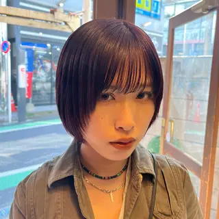 ショート カラー 最強デザインカラー/ ブリーチ/アヤミ🌟のヘアスタイル