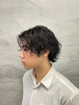 パーマ メンズ 新潟メンズ/縮毛矯正 パーマ/mizukiのヘアスタイル
