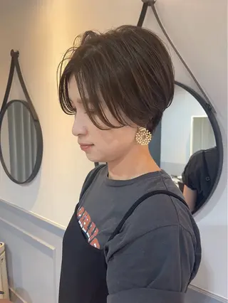 ショート 太田代 桃のヘアスタイル