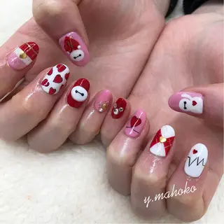 ネイル パラジェル有/ 長さだし/mahoのネイルデザイン