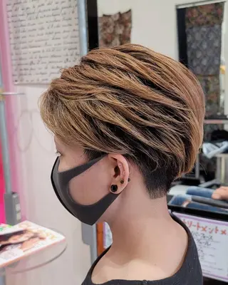 ショート 小川 晃司のヘアスタイル