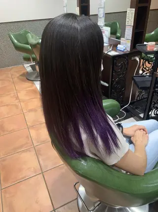 カラー 鈴木 理香のヘアスタイル