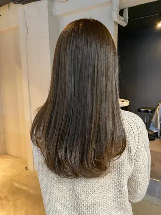 ロング カラー ヘアアレンジ 艶髪/髪質改善/ MONSO山本のヘアスタイル