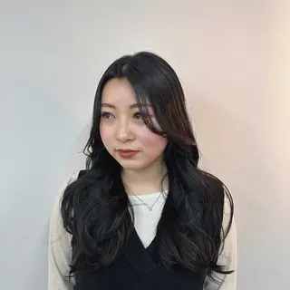 ロング 透明感カラー/中崎町 fukaのヘアスタイル