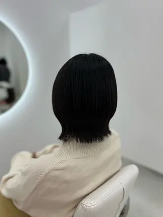ショート カラー ✄﻿aini天王寺 ✄﻿ゆ乃のヘアスタイル