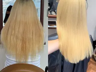 ミディアム カラー レイヤー専門家 ダブルカラー修のヘアスタイル