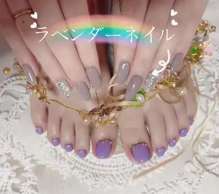ネイル 日暮里2 lavenderのネイルデザイン