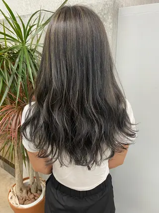ロング カラー 🌼ハイライト透明感 🌼maiのヘアスタイル