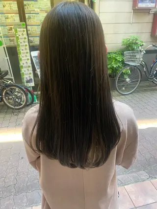 カラー 🖤海外風デザイン カラー🖤/りんのヘアスタイル