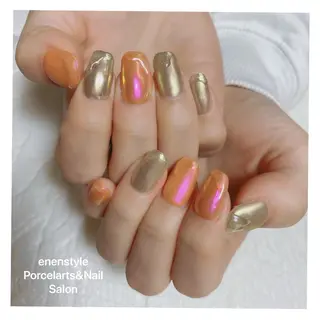 ミディアム ネイル 👑enen style👑のネイルデザイン