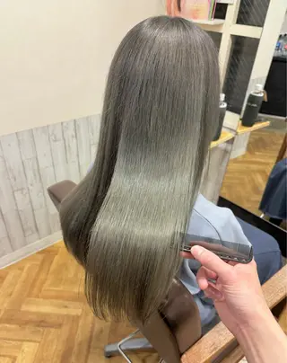 ロング 髪質改善＆艶カラー Zina💋池袋のヘアスタイル