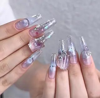 ネイル 長さだし専門店 M2　rikaのネイルデザイン