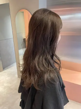 ロング カラー SALOWIN 立川所属・MAYU /ナチュラルヘア🌷のヘアスタイル