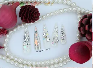 ネイル ラベンダー💖日暮里 ルル💖ネイルのネイルデザイン