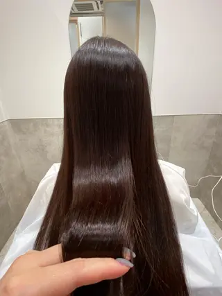 ロング カラー しみず さきのヘアスタイル