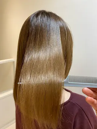 ミディアム パーマ 🌈髪質改善/縮毛矯 正特化🌈鈴木一寿のヘアスタイル