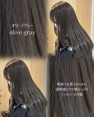 セミロング カラー ヘアアレンジ topstylist 🖤川辺晴加🖤のヘアスタイル