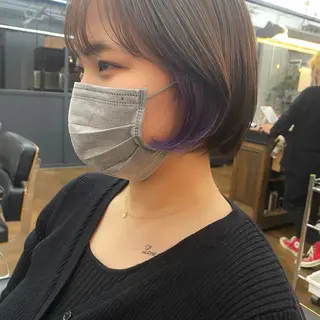 ショート カラー ハイトーン/デザイン hirokiのヘアスタイル