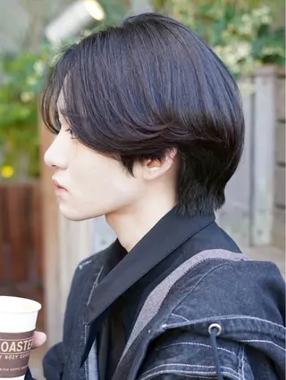 パーマ メンズ 中川 稜のヘアスタイル