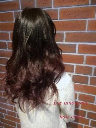 ミディアム セミロング ロング カラー カラー/髪質改善スペ シャリスト宮本 伸一のヘアスタイル