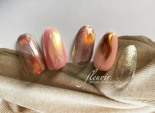 ネイル フルリール 【プライベートサロンのネイルデザイン