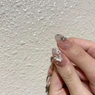 ネイル パラあり！フィルイン 美フォルムのネイルデザイン
