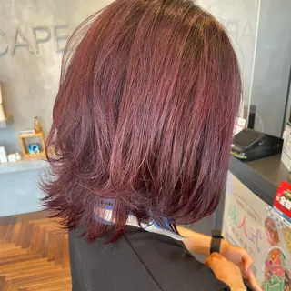 カラー 嶋岡 乃愛のヘアスタイル