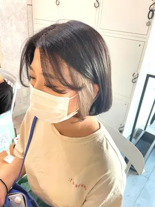 ショート カラー 🫧ヒシダアキ taboo.i🫧のヘアスタイル