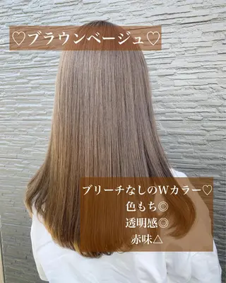 ロング カラー 枚方 tomee 🦋南部 しほ🦋のヘアスタイル