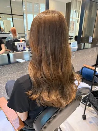 ロング 韓国ヘア🇰🇷/ みずき/レイヤーのヘアスタイル