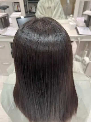 ロング パーマ 森 瑠海のヘアスタイル