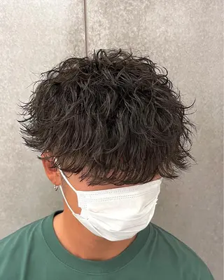ショート パーマ メンズ 瀧野 翔吾【メンズ特化】のヘアスタイル