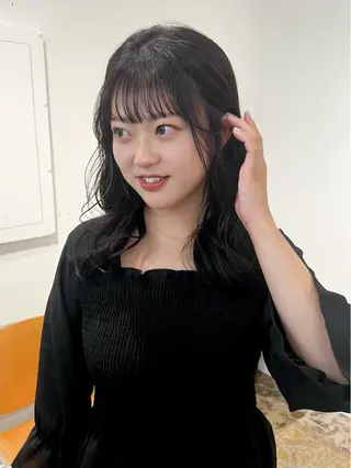 セミロング カラー Terve. 赤松 メイのヘアスタイル