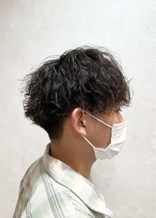 パーマ メンズ 瀬野凌介/メンズ カット/パーマのヘアスタイル