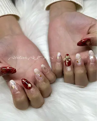 セミロング アトリエAIHA★ フィルイン推奨サロンのネイルデザイン